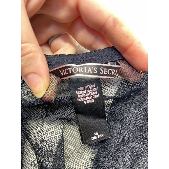 Victorias Secret Leopard Lace Mesh Bodysuit #7039 - Picture 5 of 6